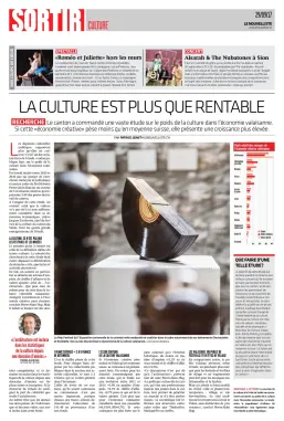 La culture est plus que rentable